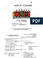 Appunti Di (Ki) Swahili - IL VERBO 2 - Unfo
