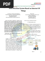 Seat Detection System Using Internet of Things