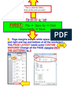 First:: File Save As Click Documents Save