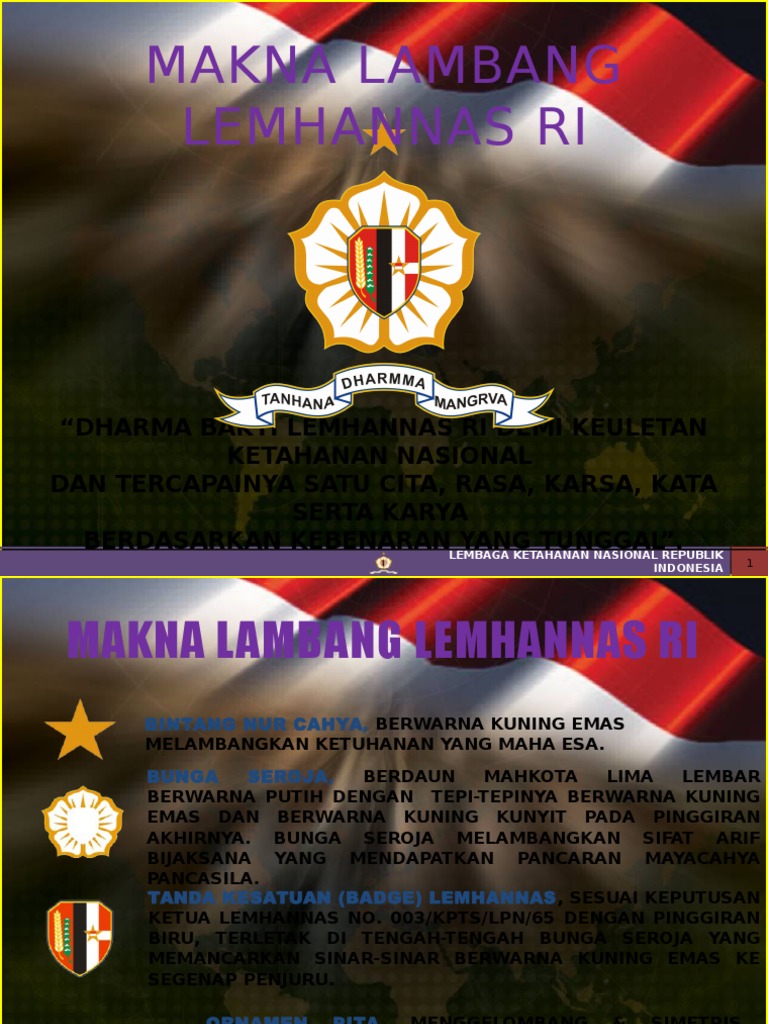 Makna Logo Lemhannas Makna Logo Lemhannas