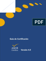 Guia de Certificacion AMIB 4.0