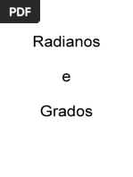 Radianos Trabalho