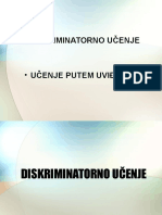 Diskriminatorno Ucenje