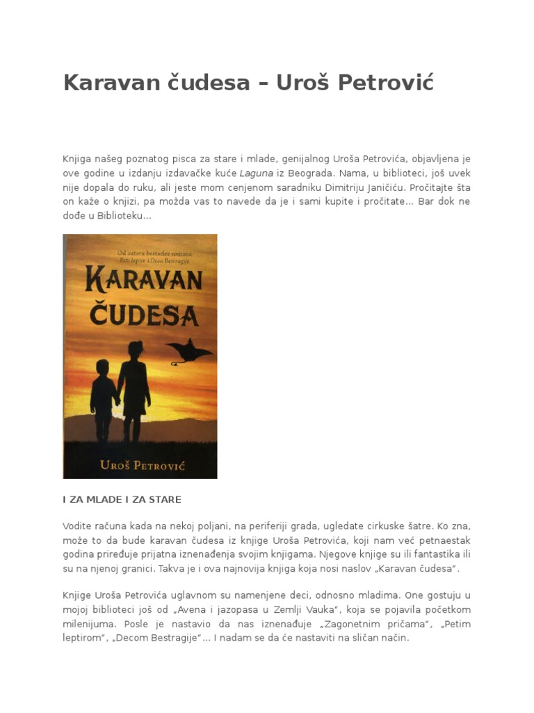 Karavan Čudesa | PDF