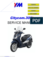 Citycom.300: Service Manual
