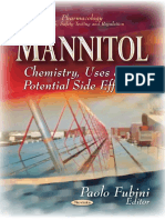 (Pharmacology-Research, Safety Testing and Regulation) Paolo Fubini-Mannitol_ Chemistry, Uses and Potential Side Effects-Nova Science Pub Inc (2013)