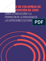 Informe de Colombia de La Convencion de 2005 - UNESCO