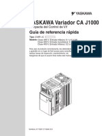Variador Yaskawa J1000 PDF