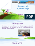 Sesiones de Aprendizaje Mes de Marzo PDF