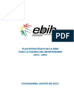 Plan Estrategico EBIH Agenda Bicentenario 2025 PDF