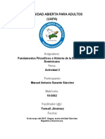 Tarea 2 de Fundamentos Filosoficos e Historia de La Educacion Dominicana