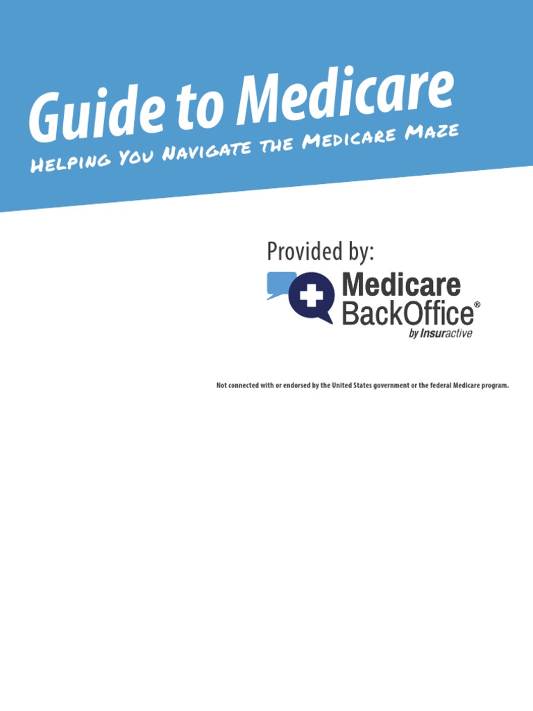 Free Guide To Medicare PDF Medicare (United States) Medicare Part D