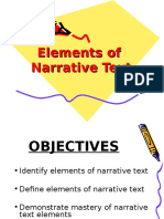 Features of Narrative Text