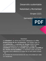 Natalidad y Mortalidad