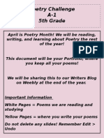 Poetry Challenge A-1