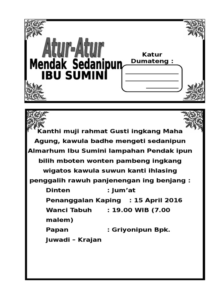 Atur Atur PDF