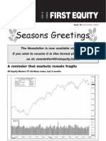 Seasons Greetings: A Reminder That Markets Remain Fragile