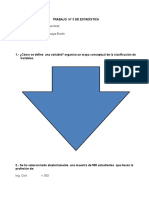 Variables estadísticas y categorías