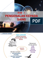 Sains T1 Bab 1 - Pengenalan Kepada Sains PDF
