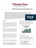 Evaluacion de Los Impactos de Fabricacion de Celulosa PDF