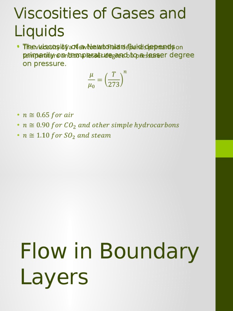 Laminar Flow in Boundary Layers | PDF | Boundary Layer | Laminar Flow