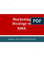 Marketing and Branding Strategy of NIKE