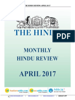 The Hindu Review April