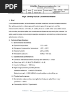 Fiber Termination Management FTM