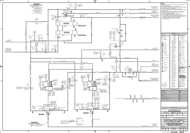 P&ID Diagram for SWS3 Exchanger | PDF | Manufactured Goods | Energy ...