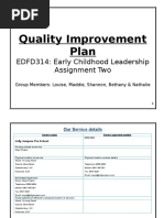 quality improvement plan