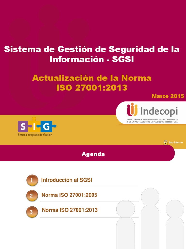 Actualización ISO 27001:2013 SGSI | PDF | Seguridad de información ...