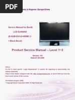 Download Benq E2400HD Monitor Lcd by videoson SN34871084 doc pdf