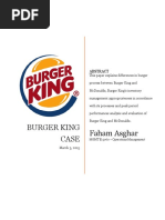 Operations - Burger King