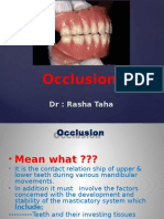 Occlusion