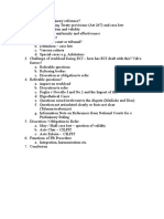 Preliminary Reference Essay Plan