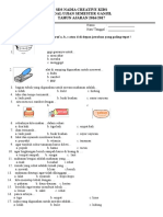 Soal UAS SEM 1 IPA