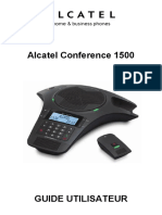 Alcatel Phone Conference 1500 Mode Emploi FR