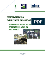 Sistema Pastoril Manejo Eficiente Agua Machareti