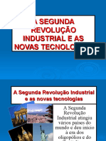 A Segunda Revolução Industrial e As Novas Tecnologias