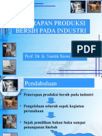 5. Penerapan Produksi Bersih Pada Industri