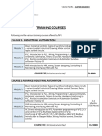 Academic Training Details