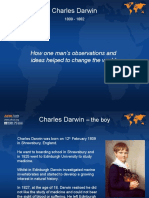 11-14yrs - Darwin - Darwins observations - Classroom presentation.ppt