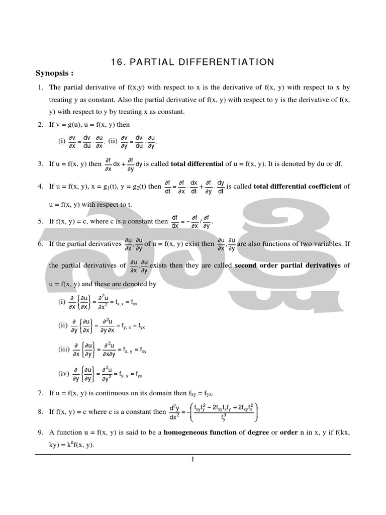Ib 16par Differentiation 77 81 Pdf Derivative Functions And Mappings