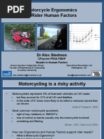Motorcycle Ergonomics