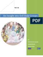 An Insight Into Self Help Groups