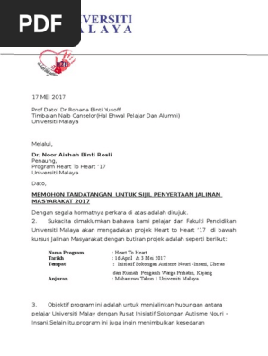Surat Mohon Sijil Pdf