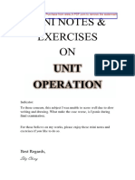 Sky's Unit Operation PDF