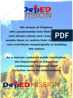 Deped Vision, Mission, Goals