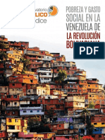 Pobreza y Gasto Social en La Venezuela de La Revolución Bolivariana PDF