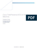 Cisco VCS Virtual Machine Install Guide X8 8